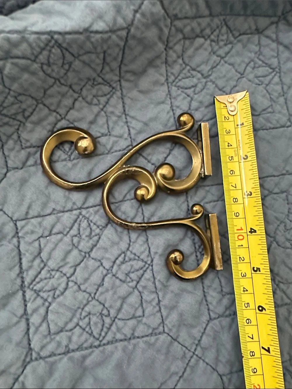 Vintage Brass Wall Hook